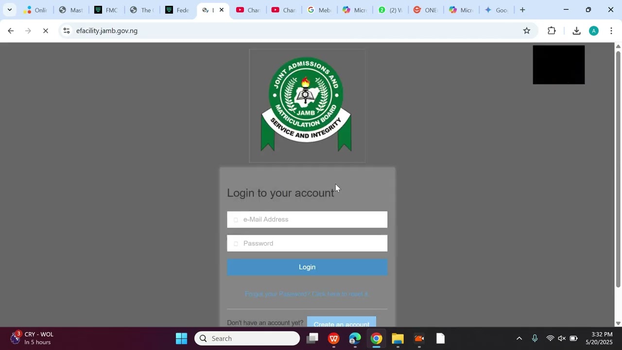 how to check jamb result online